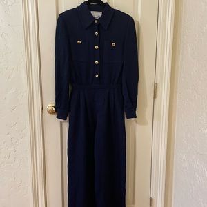St. John Collection by Marie Gray Knit Jumpsuit Vintage Size 2